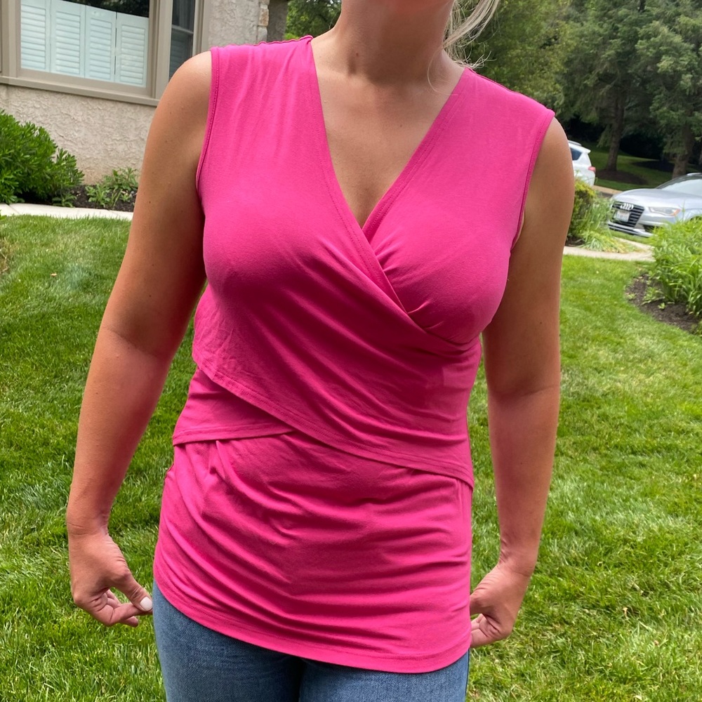 Very Berry Ripe Maternity Nursing Tank